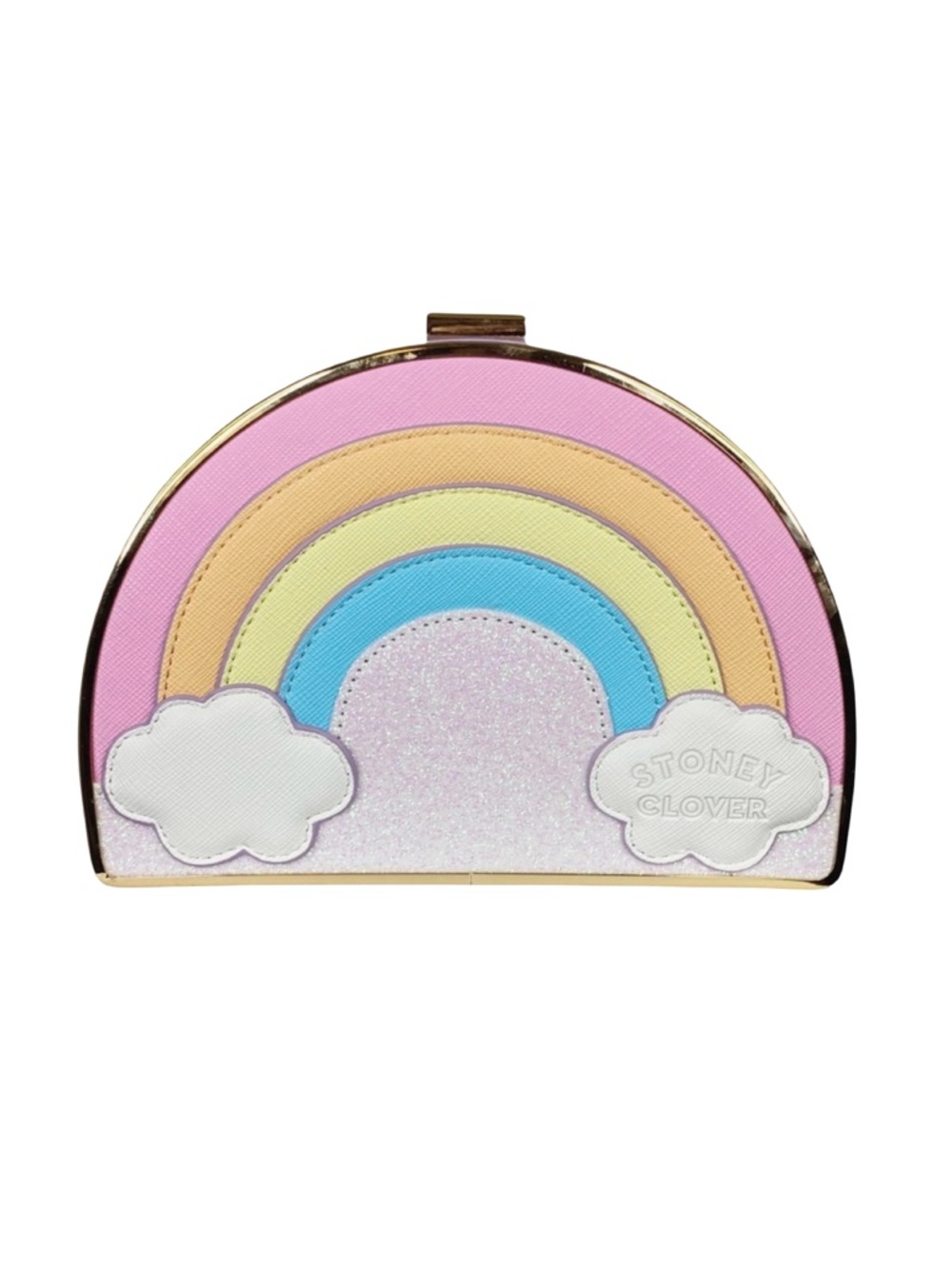 Stoney Clover Lane x Target Rainbow Crossbody Bag - 5.25”H x 7.5”W x 1.75”D